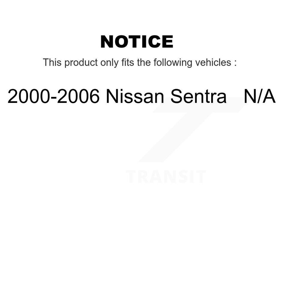 Fuel Tank Strap AGY-01110305 For 2000-2006 Nissan Sentra