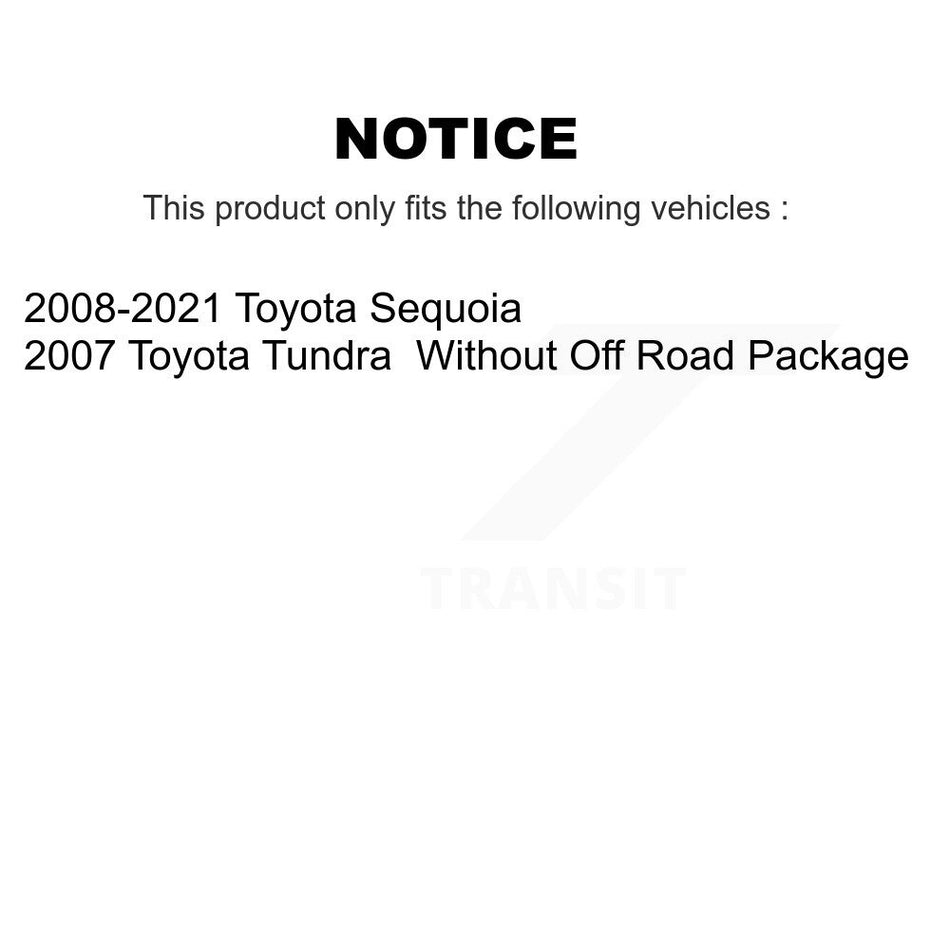 Fuel Tank Strap AGY-01110359 For Toyota Tundra Sequoia