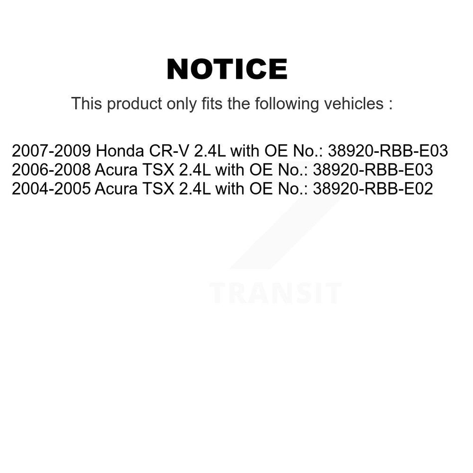 Accessory Drive Belt BAN-7PK1755 For Honda CR-V Acura TSX 2.4L