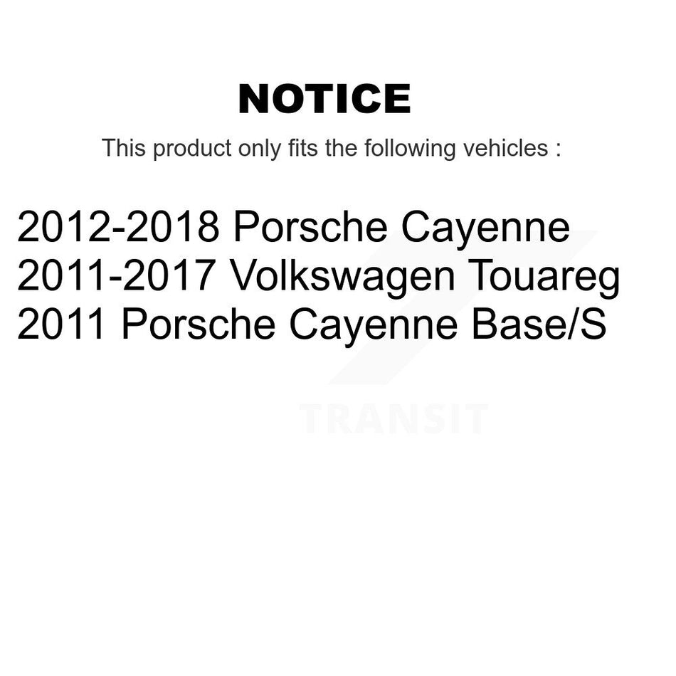 Rear Ceramic Disc Brake Pads CMX-D1453 For Volkswagen Touareg Porsche Cayenne