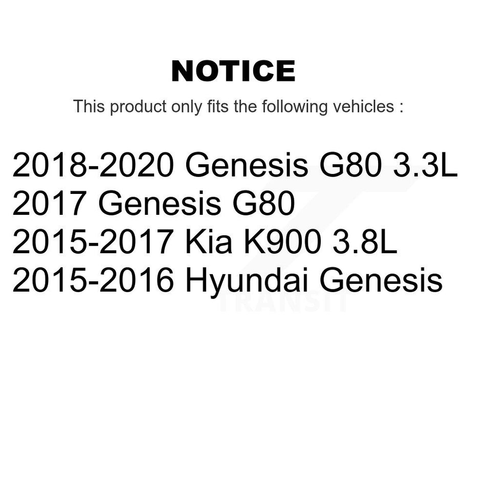 Front Ceramic Disc Brake Pads CMX-D1799 For Hyundai Genesis G80 Kia K900