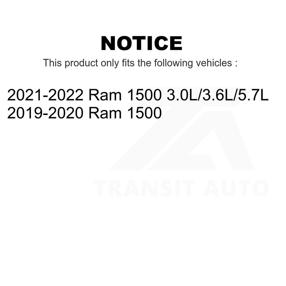 Front Disc Brake Rotor DS1-782430 For Ram 1500