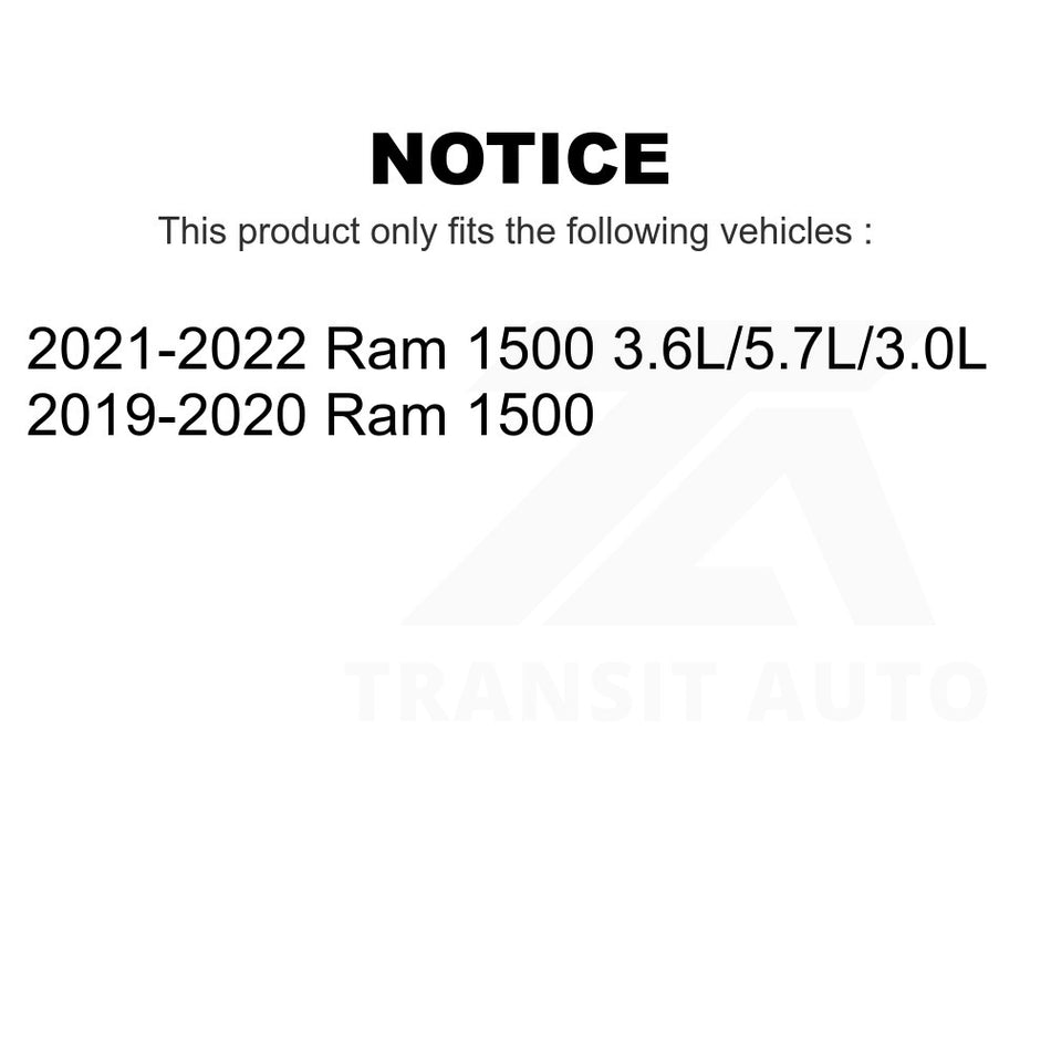 Rear Disc Brake Rotor DS1-782497 For Ram 1500