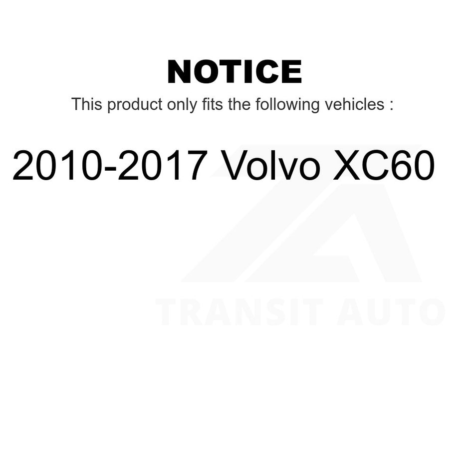 Rear Disc Brake Rotor DS1-980778 For 2010-2017 Volvo XC60