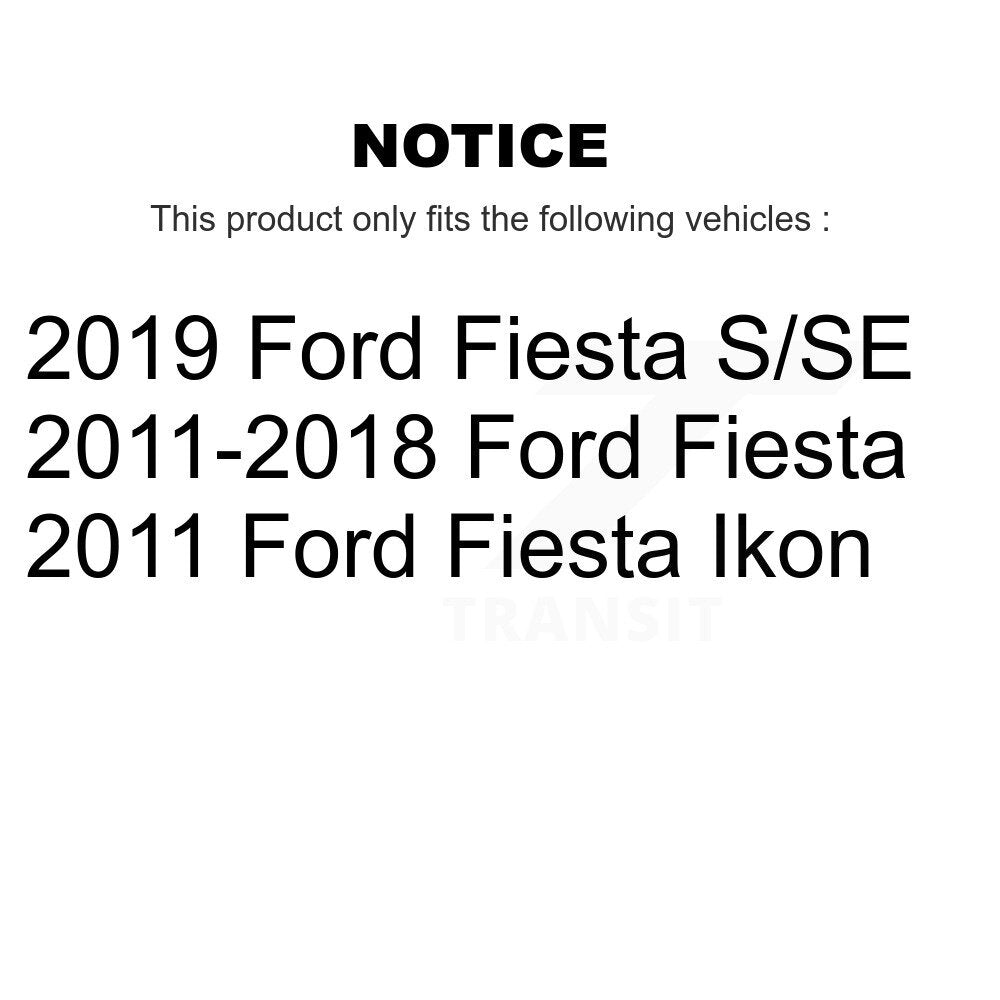 Rear Drum Brake Wheel Cylinder Pair For Ford Fiesta Ikon K14-100048