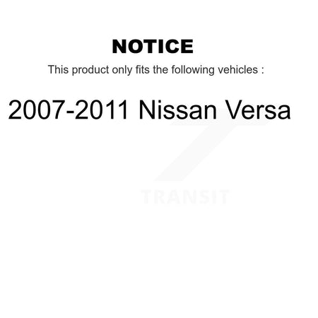 Cabin Air Filter (2 Pack) For 2007-2011 Nissan Versa K54-100119