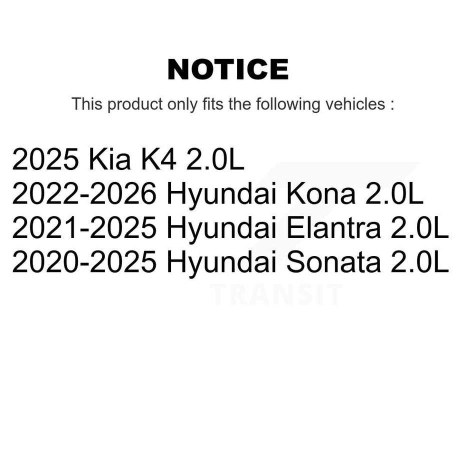 Engine Oil Filter (11 Pack) For Hyundai Elantra Kona Sonata Kia K4 2.0L K56-100605