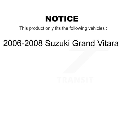 Engine Air Filter (2 Pack) For 2006-2008 Suzuki Grand Vitara K57-100006