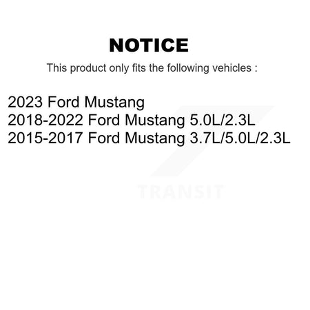 Engine Air Filter (2 Pack) For Ford Mustang K57-100007