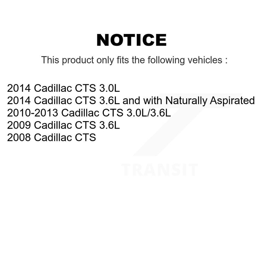 Engine Air Filter (2 Pack) For Cadillac CTS K57-100025
