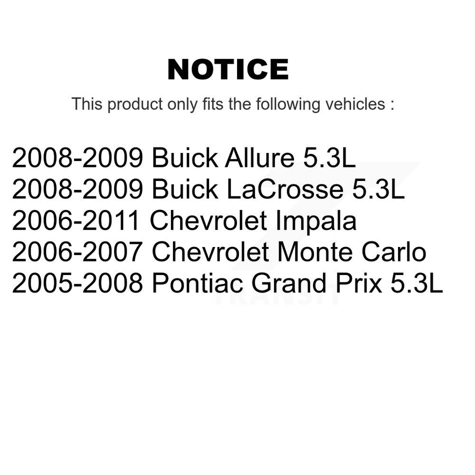 Engine Air Filter (2 Pack) For Chevrolet Impala Pontiac Grand Prix Buick LaCrosse Allure K57-100218