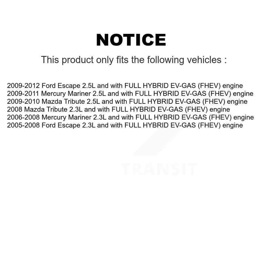 Engine Air Filter (2 Pack) For Ford Escape Mazda Tribute Mercury Mariner K57-100239