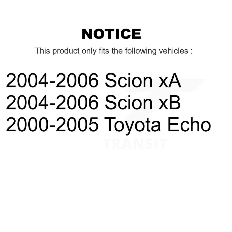 Engine Air Filter (2 Pack) For Toyota Echo Scion xB xA K57-100309