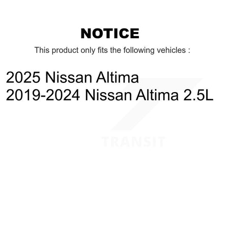 Engine Air Filter (2 Pack) For Nissan Altima K57-103933