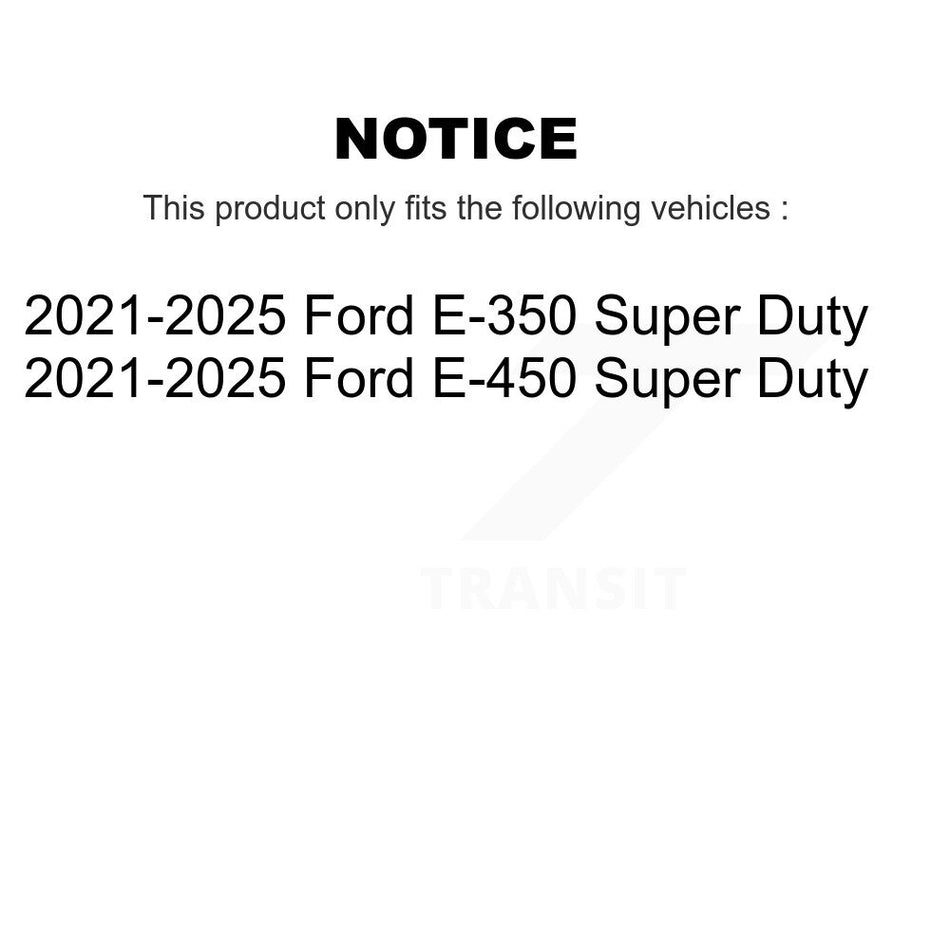 Engine Air Filter (2 Pack) For 2021-2025 Ford E-450 Super Duty E-350 K57-104237