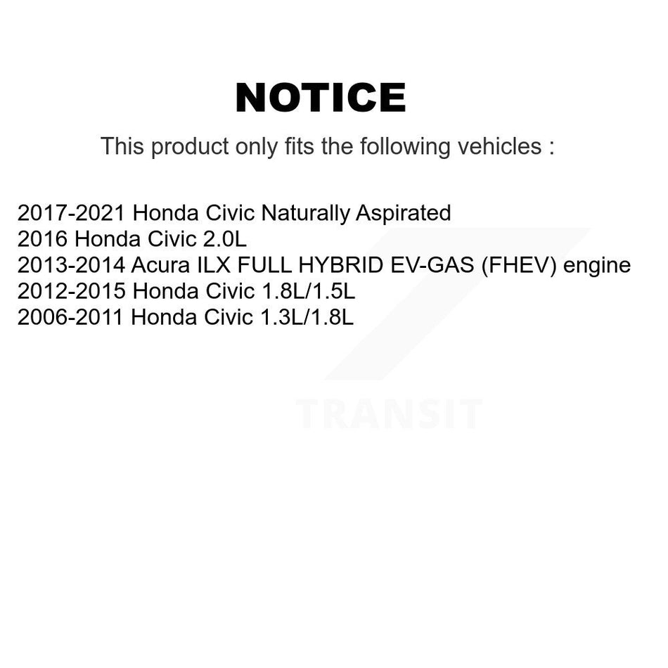 Front Wheel Bearing Pair For Honda Civic Acura ILX K70-100527