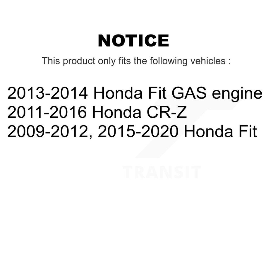 Front Wheel Bearing Pair For Honda Fit CR-Z K70-100541