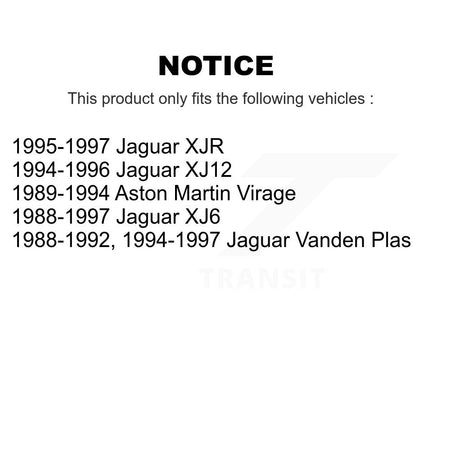 Front Outer Wheel Bearing And Race Pair For Jaguar XJ6 Vanden Plas XJR XJ12 Aston Martin K70-101085