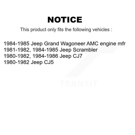 Rear Inner Wheel Bearing And Race Pair For Jeep CJ7 CJ5 Scrambler Grand Wagoneer K70-101118
