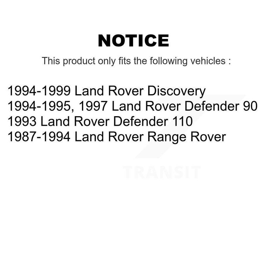 Rear Outer Wheel Bearing And Race Pair For Land Rover Discovery Range Defender 90 110 K70-101126