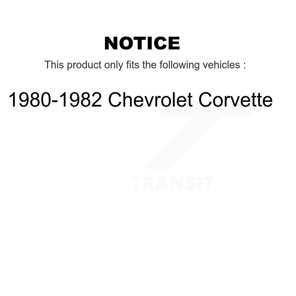 Rear Outer Wheel Bearing And Race Pair For 1980-1982 Chevrolet Corvette K70-101128