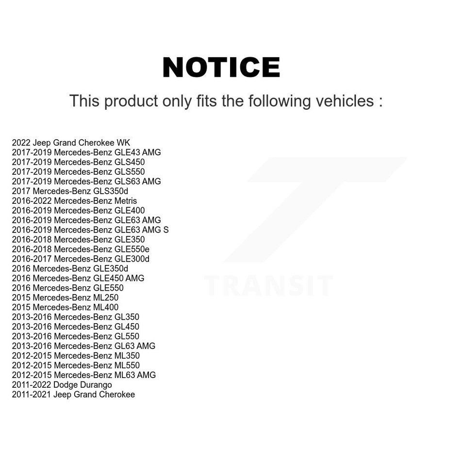 Rear Wheel Bearing Pair For Jeep Grand Cherokee Dodge Durango Mercedes-Benz ML350 GLE350 GL450 Metris GL550 GL350 GLE450 AMG ML400 GLE400 ML550 ML250 GL63 ML63 GLE300d GLE63 S GLE550e K70-101364