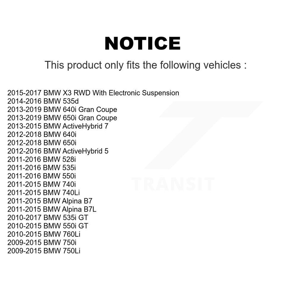 Front Wheel Bearing And Hub Assembly Pair For BMW 535i 528i 750Li 550i 650i 750i 740Li 740i 640i GT 535d Alpina B7 Gran Coupe ActiveHybrid 5 xDrive 760Li B7L 7 K70-101476