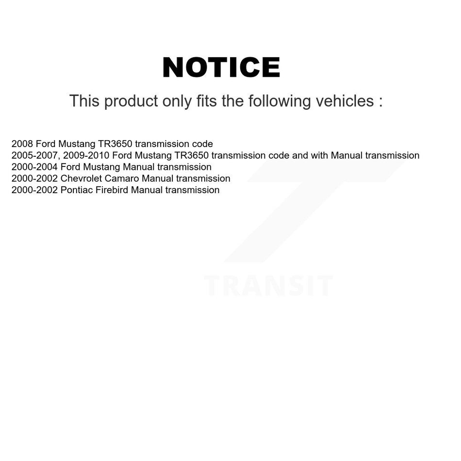Rear Wheel Bearing & Race Pair For Pontiac Firebird Chevrolet Camaro Manual transmission K70-101838