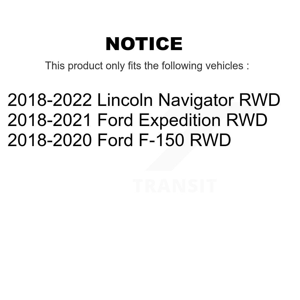Front Wheel Bearing And Hub Assembly Pair For Ford F-150 Expedition Lincoln Navigator RWD K70-101947
