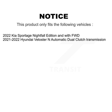 Front Rear Wheel Bearing & Hub Assembly Kit For Kia Sportage Hyundai Veloster N K70-102031