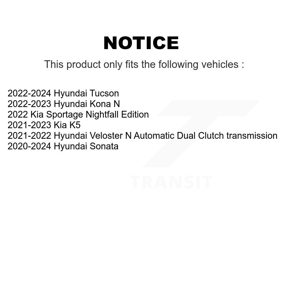 Front Wheel Bearing Hub Assembly Pair For Hyundai Tucson Sonata Kia Sportage K5 Veloster K70-102074