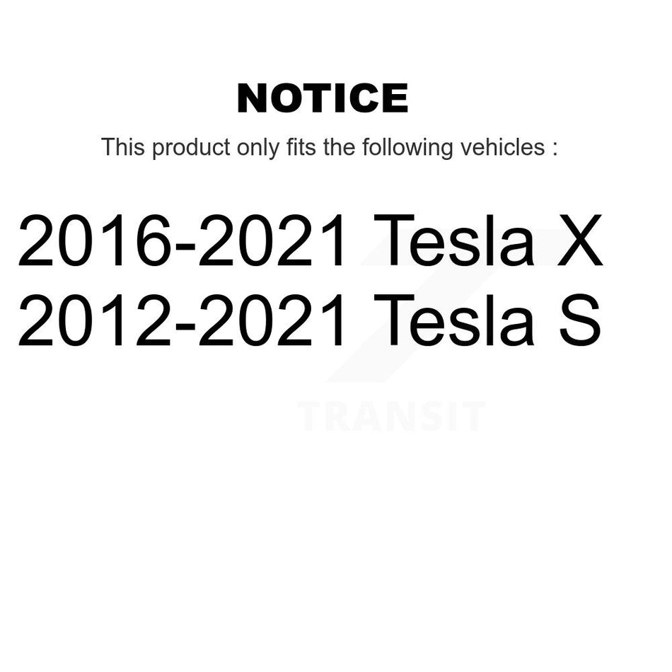 Front Wheel Bearing And Hub Assembly Pair For Tesla S X K70-102095