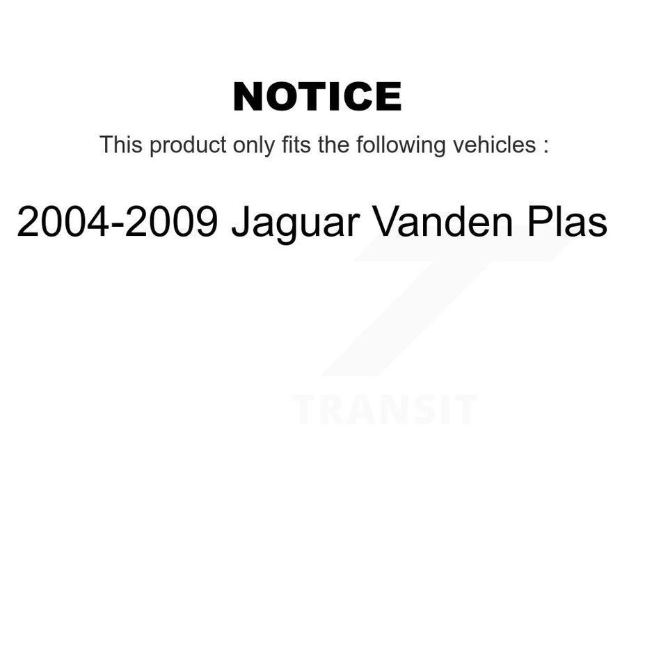 Front Rear Wheel Bearing Kit For 2004-2009 Jaguar Vanden Plas K70-102215