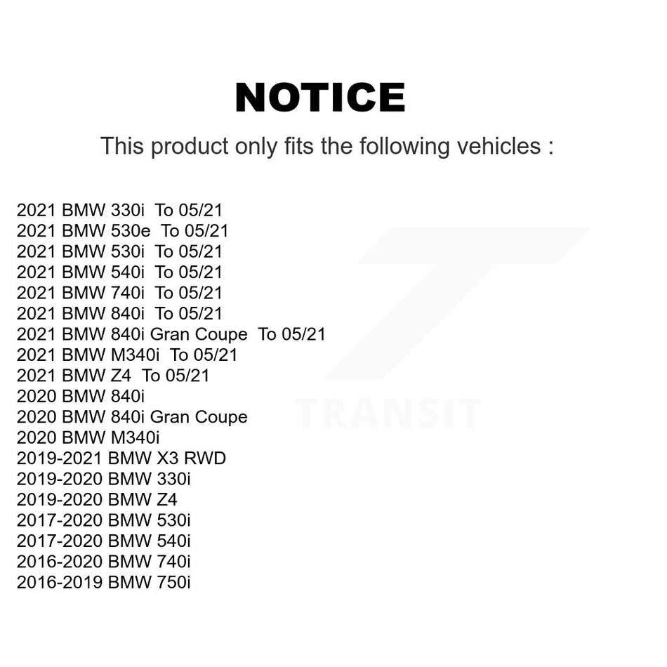 Front Rear Wheel Bearing & Hub Assembly Kit For BMW X3 Z4 530i 740i 330i 540i 750i M340i K70-102242