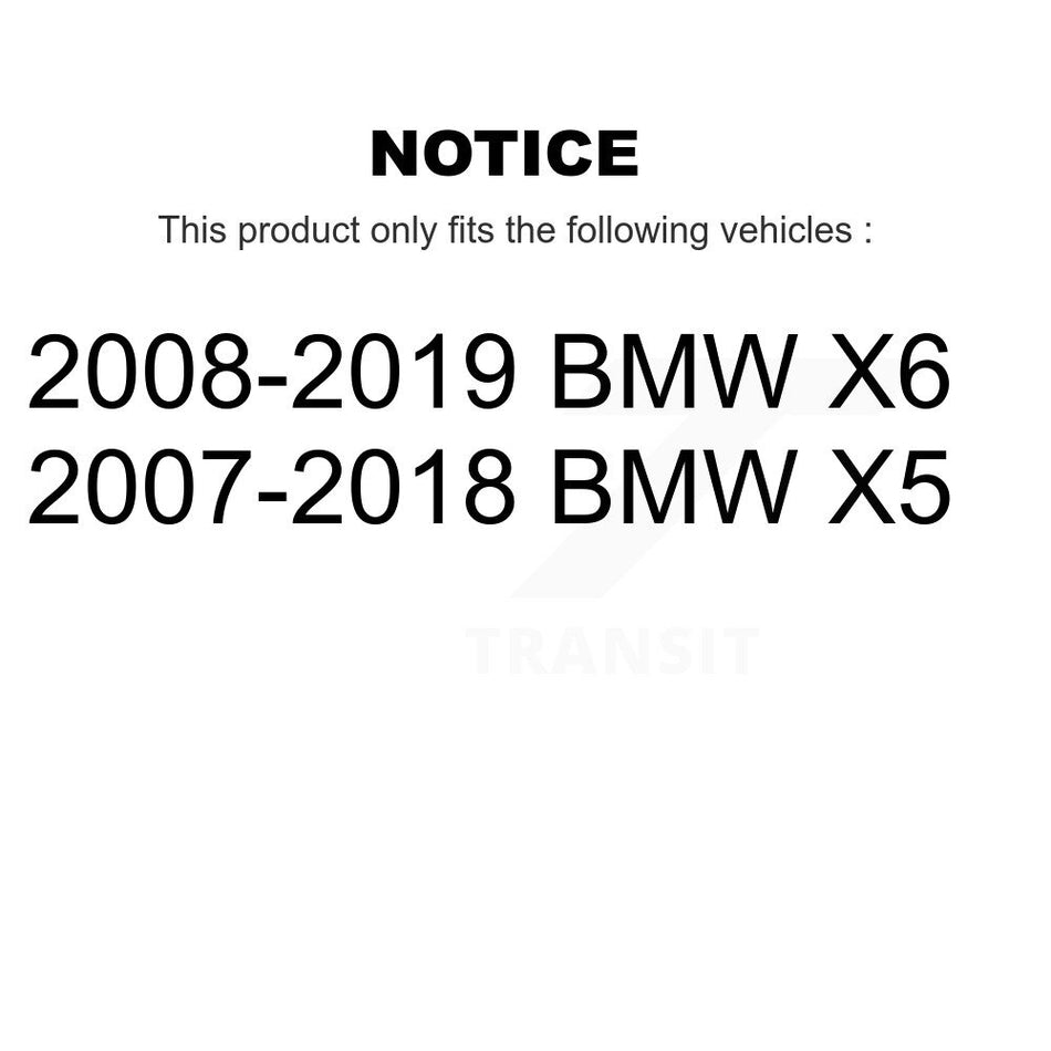 Rear Wheel Bearing Assembly Pair For BMW X5 X6 K70-102260