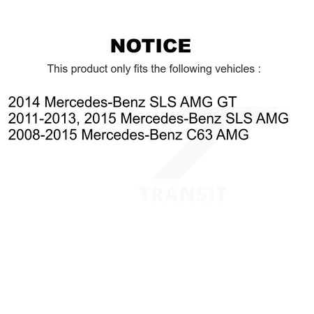 Front Rear Wheel Bearing Assembly Kit For Mercedes-Benz C63 AMG SLS K70-102261