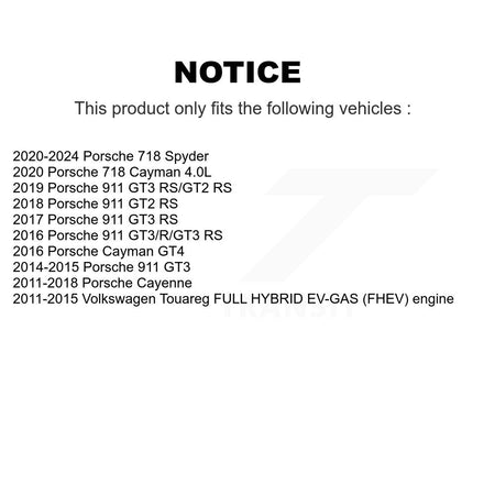 Front Rear Wheel Bearing Assembly Kit For Porsche Cayenne Volkswagen Touareg 911 718 K70-102262