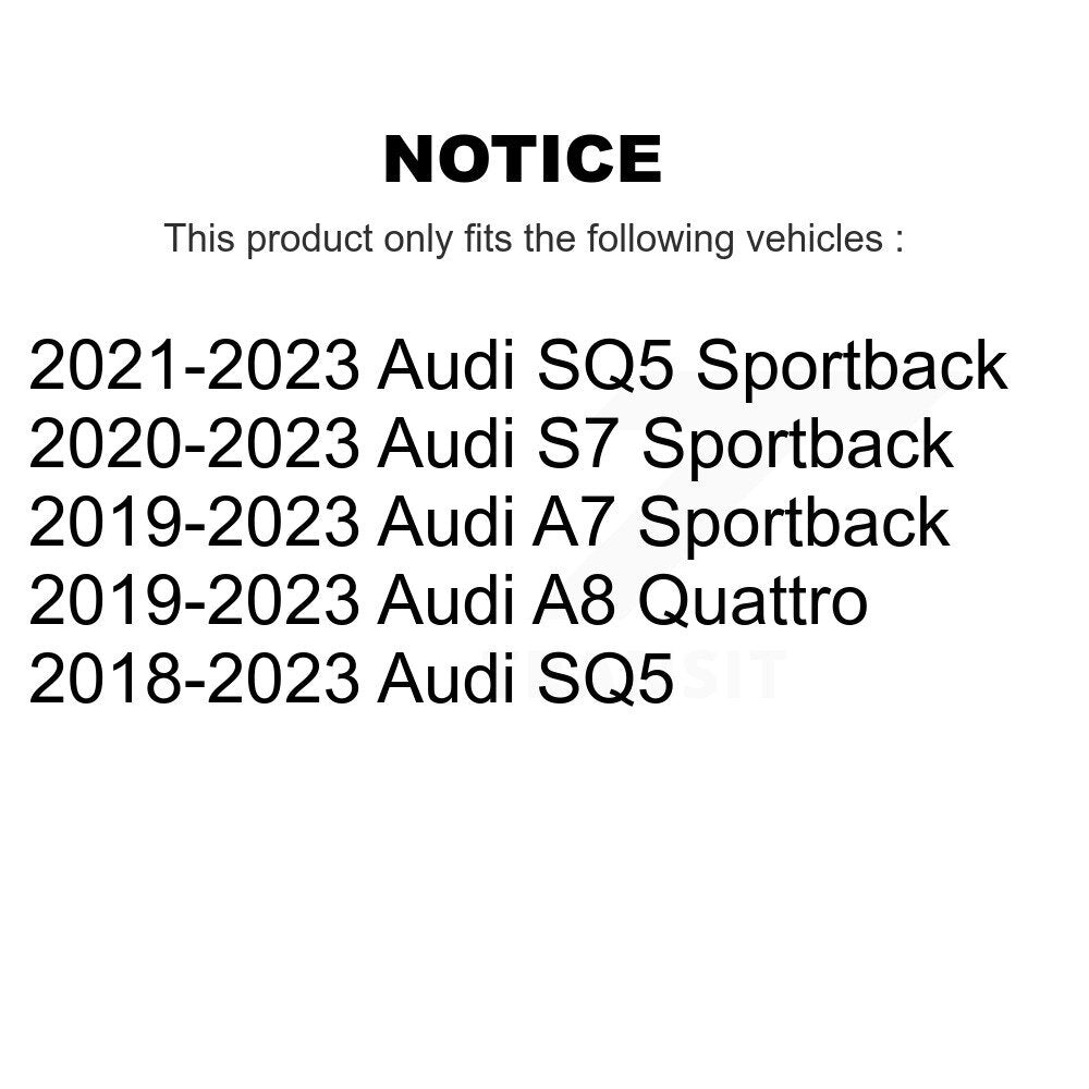 Front Rear Wheel Bearing Assembly Kit For Audi SQ5 Sportback A7 A8 Quattro S7 K70-102264