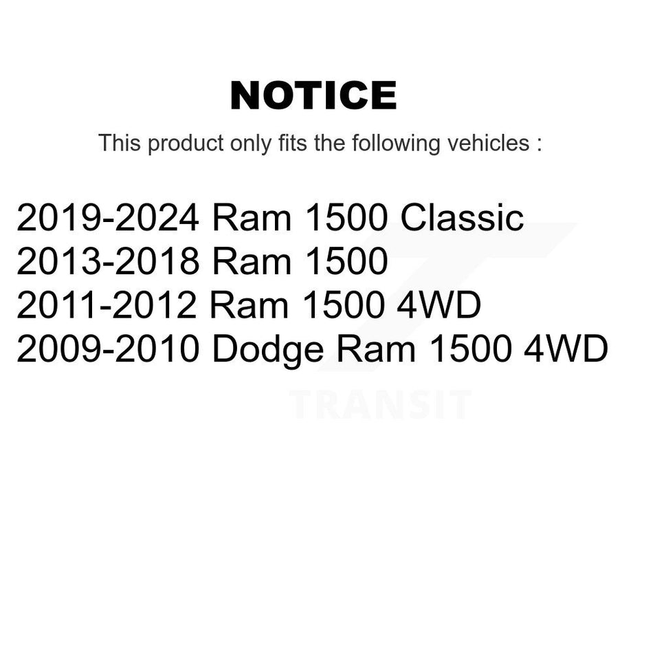 Front Suspension Control Arm And Ball Joint Assembly Link Kit For Ram 1500 Dodge Classic K72-100004