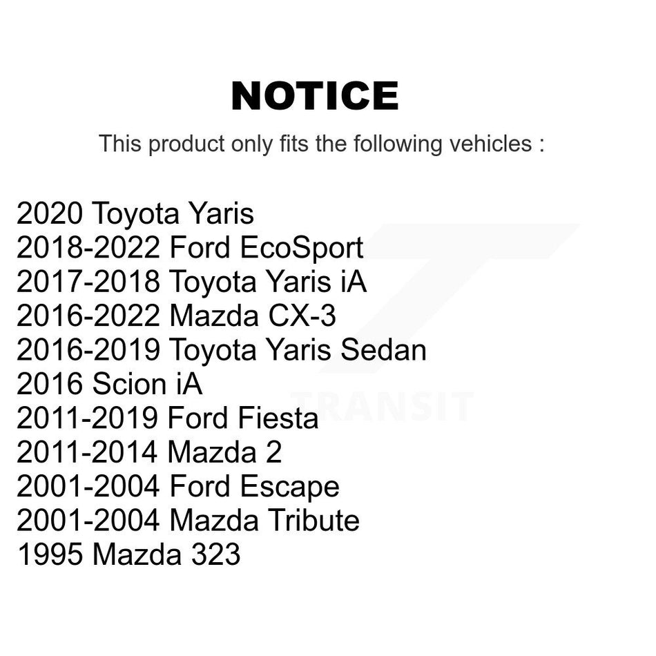 Front Suspension Link Pair For Ford Escape Mazda Tribute CX-3 2 K72-100235