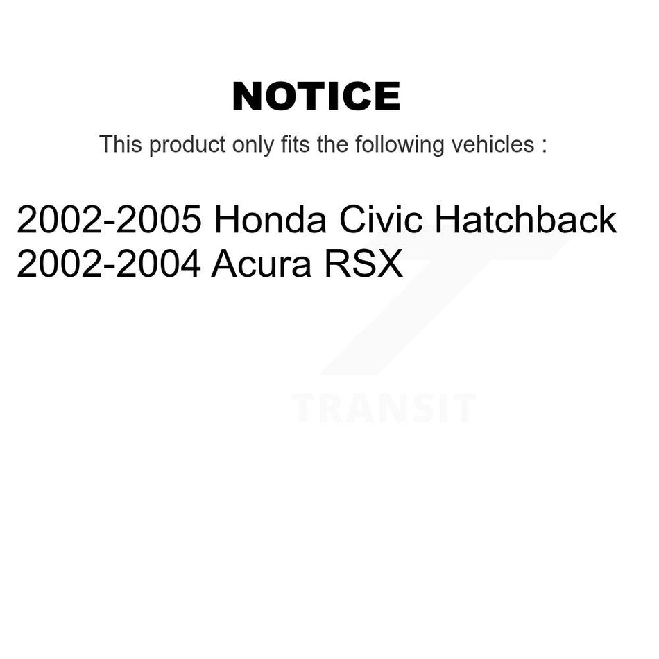 Front Suspension Ball Joints Pair For Honda Civic Acura RSX K72-100530