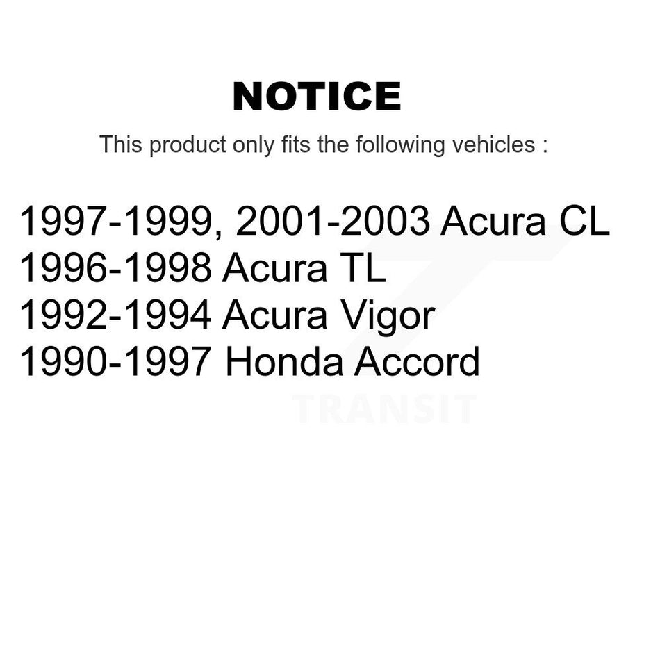 Rear Suspension Ball Joints Pair For Honda Accord Acura CL TL K72-100548