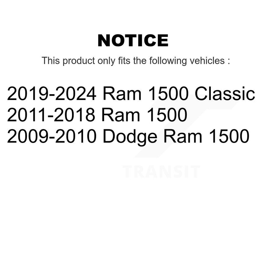 Front Suspension Control Arm And Ball Joint Assemblies Kit For Ram 1500 Dodge Classic K72-100558