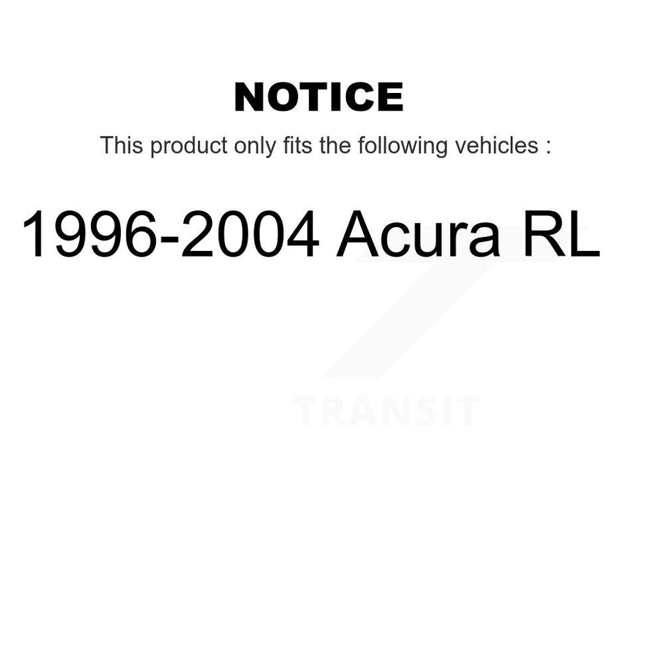 Front Lower & Upper Suspension Ball Joints Kit For 1996-2004 Acura RL K72-100707
