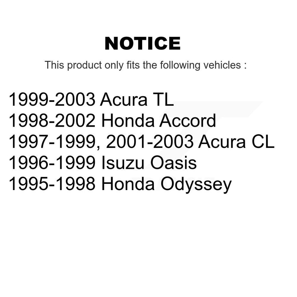 Front Suspension Ball Joints Kit For Honda Accord Acura TL CL Odyssey Isuzu Oasis K72-100708