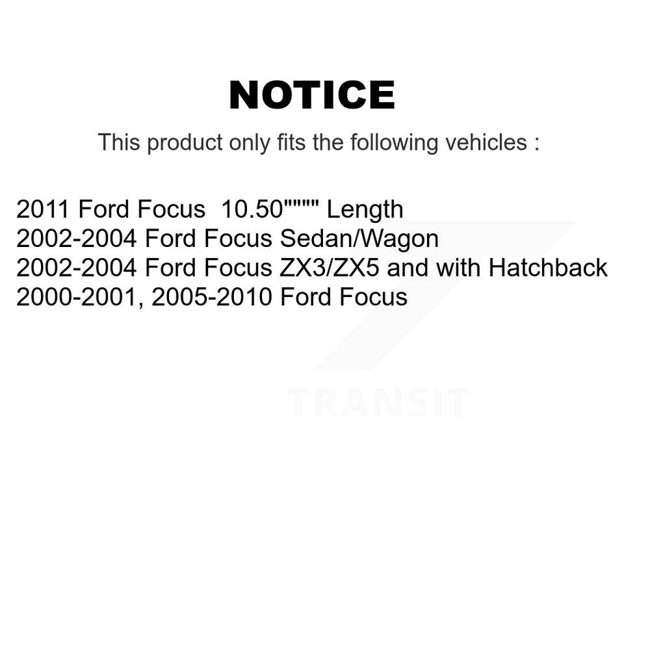Front Rear Suspension Link Kit For Ford Focus K72-100835