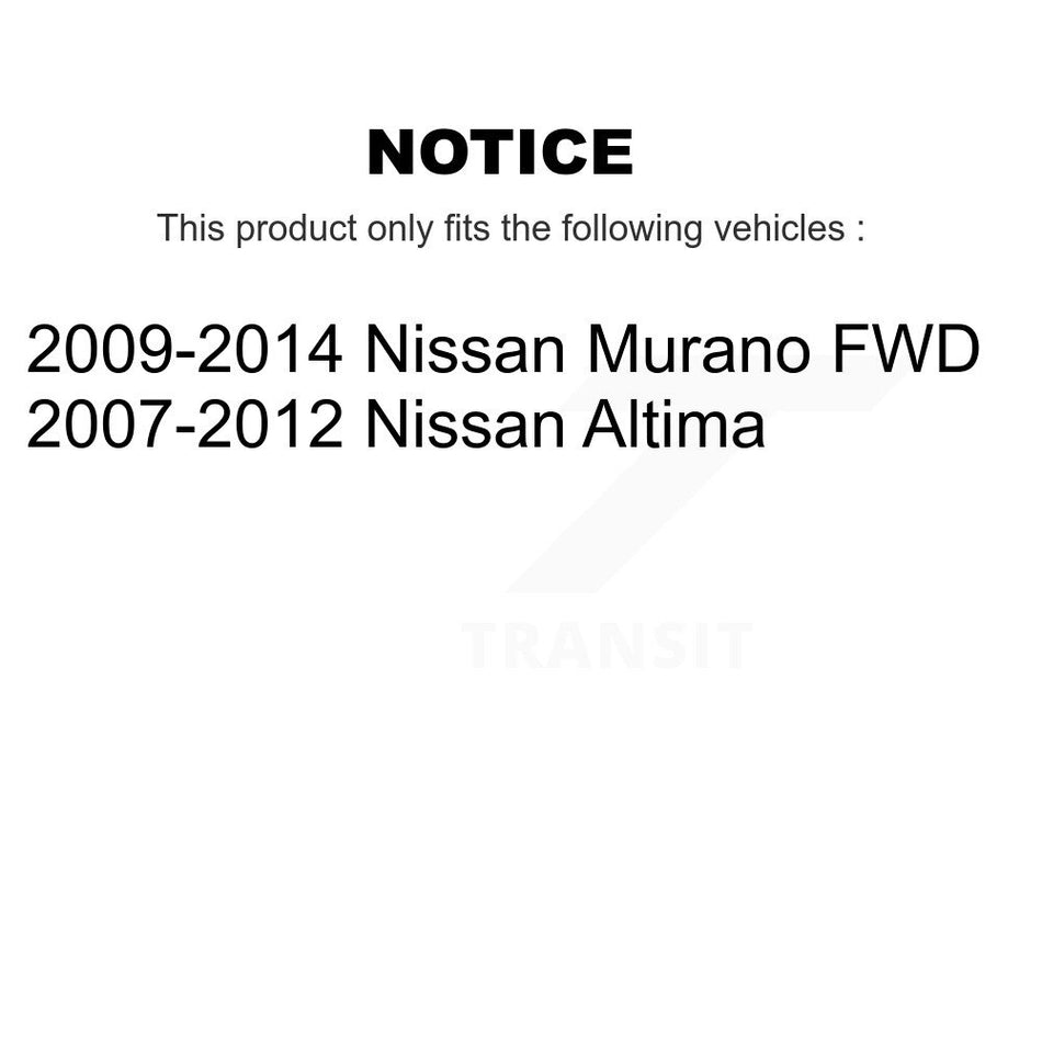 Front Rear Suspension Link Kit For Nissan Altima K72-100844
