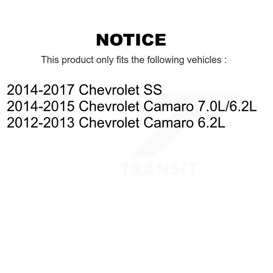 Rear Suspension Link Pair For Chevrolet Camaro SS K72-101142