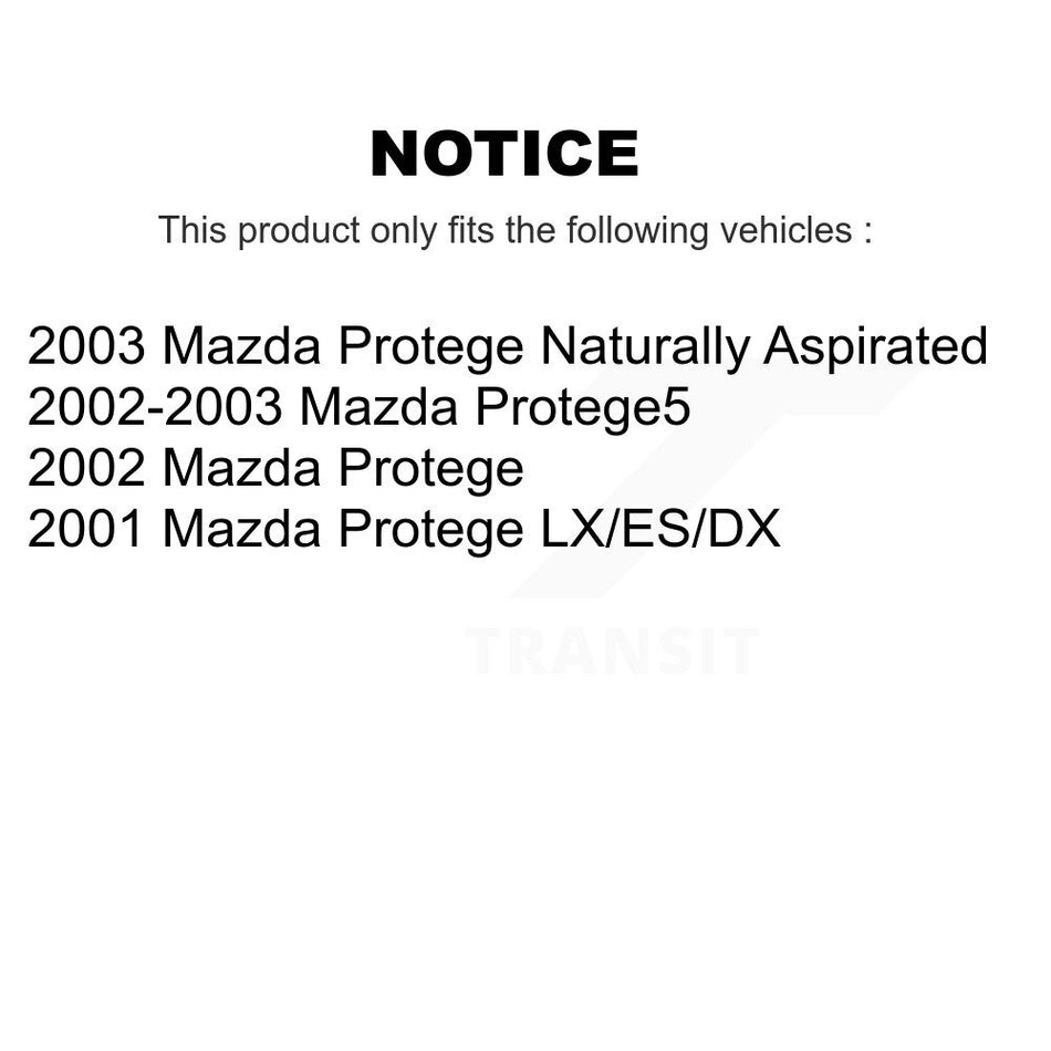 Front Rear Suspension Link Kit For Mazda Protege Protege5 K72-101214
