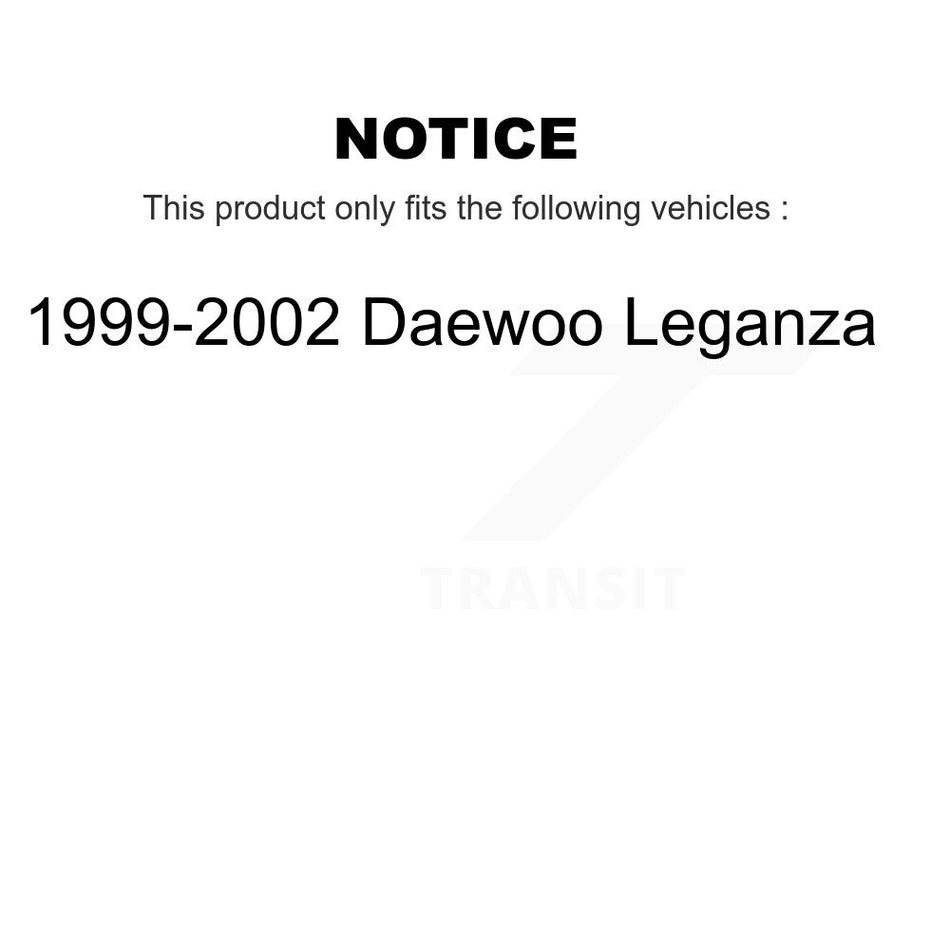Rear Suspension Link Pair For 1999-2002 Daewoo Leganza K72-101327